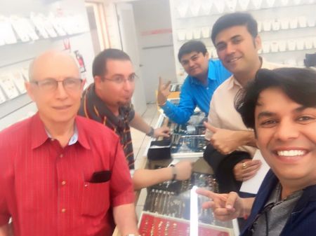 Picture for category A Milestone Visit: Niraj Choksi, Vishal Choksi, and Deven Choksi at Fantasy World Jewelry, Florida (2017)